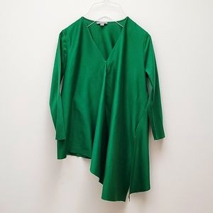 COS Dress Blouse Pullover Half Dress Rare Sweater Top V-Neck Tunic